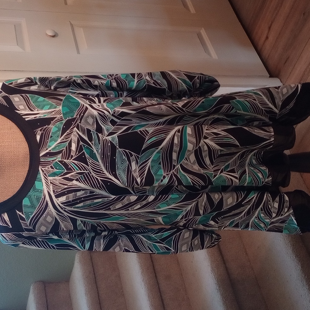 Jm Collection Embellished Tunic Top - image 1